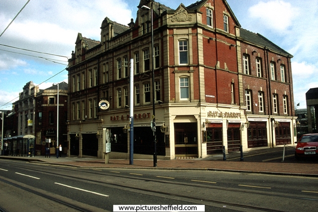 Rat and Parrot bar, West Street/Carver Lane - originally the Sheffield Blind Institute