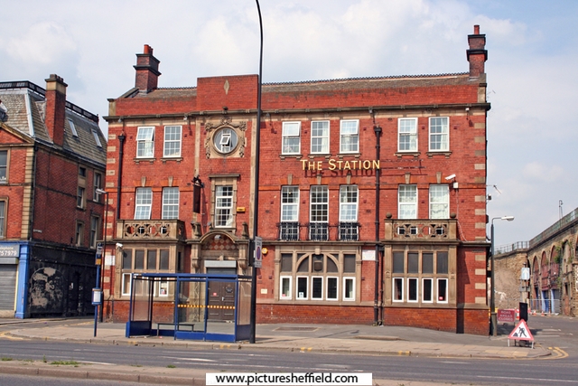 Station Hotel, No. 95 The Wicker, junctions of Andrew Lane and Walker Street