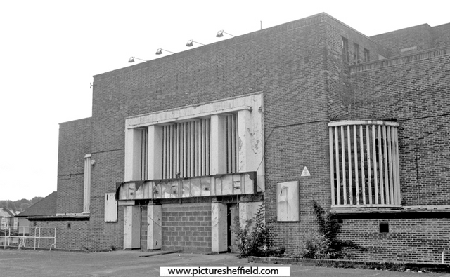 Former Ritz cinema at junction of Southey Green Road and Wordsworth Avenue