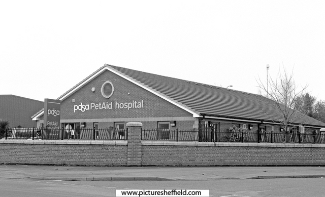 PDSA Pet Aid Hospital, at the junction of Newhall Road and Alfred Road, Attercliffe