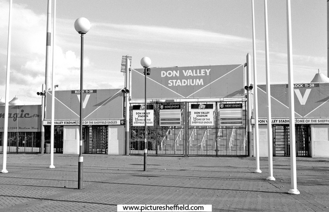 Entrance Gate V, Don Valley Stadium, Attercliffe Common
