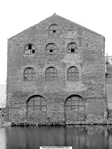 Former Bone Mills now part of Bedford Rolling Mills and Sheffield and South Yorkshire Navigation