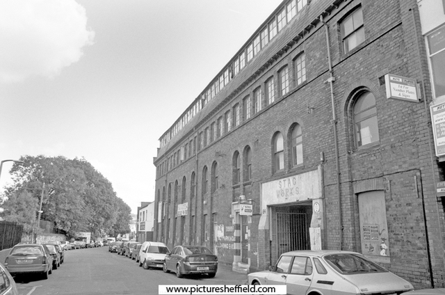 Entrance to Stag Works, No. 84, John Street