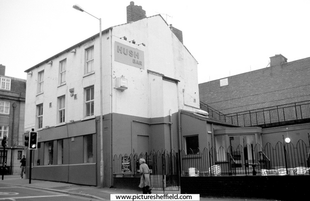 Hush Bar (formerly The Foresters Inn), 73/75 Division Street  from Rockingham Street