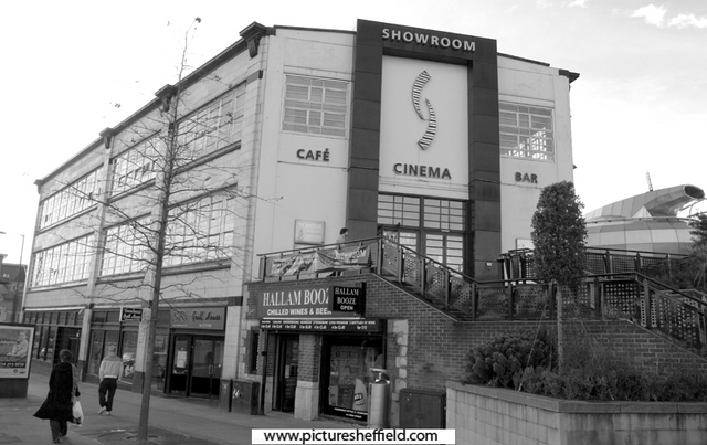 The Showroom Cinema from Sheaf Square ,   