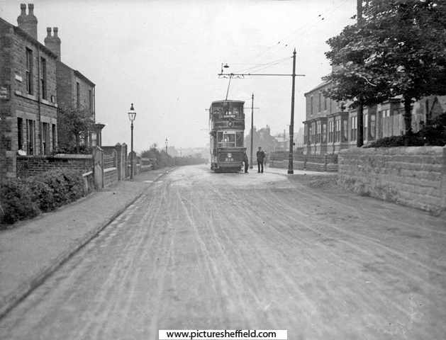 Middlewood Tram Terminus and Tram No. 316, Middlewood Road