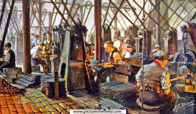 Forging files, Charles Cammell and Co. Ltd, Cyclops Steel and Iron Works, Savile Street, Attercliffe