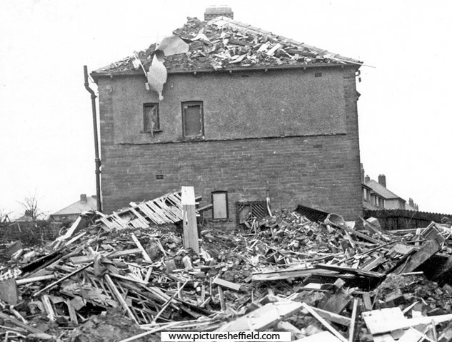 House Property, Warminster Road, air raid damage
