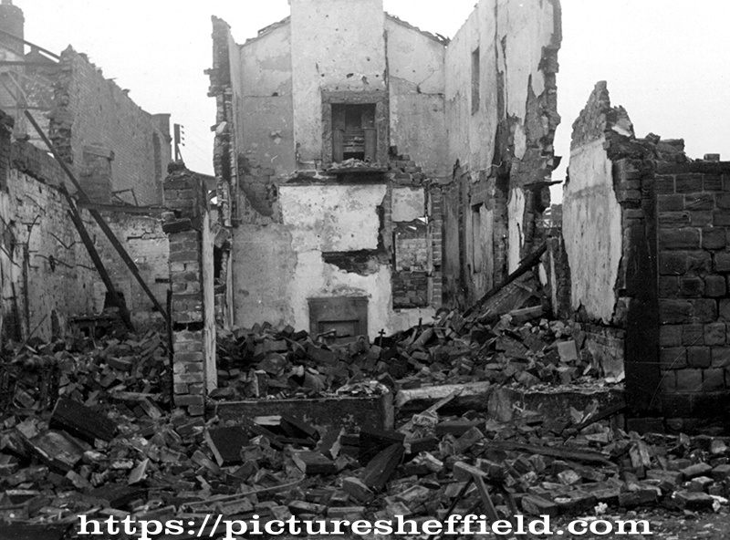 Arnold Laver and Co. Ltd., Bramall Lane, air raid damage