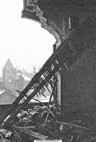 Nether Edge Hospital, air raid damage
