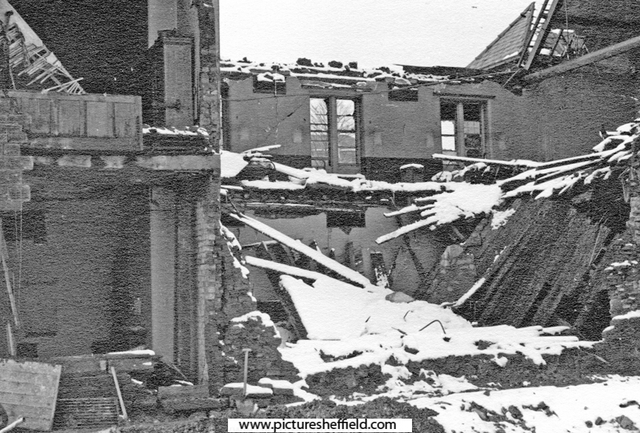 Nether Edge Hospital, air raid damage