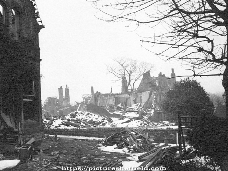 Westbourne Road, air raid damage