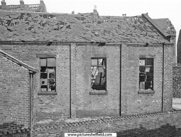 Parkwood Springs Methodist Chapel, Wallace Road after air raids