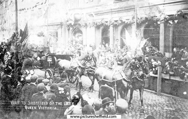 Visit of Queen Victoria, possibly Church Street