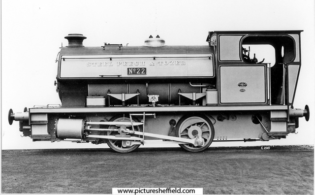 Yorkshire Engine Company, 0-4-0 ST, made for Steel, Peech and Tozer Ltd