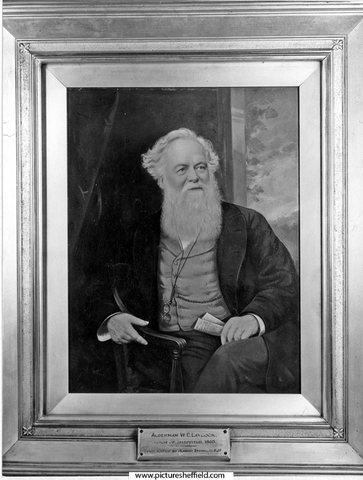 Alderman William Edward Laycock (1815 - 1895), JP, Lord Mayor of Sheffield, 1865