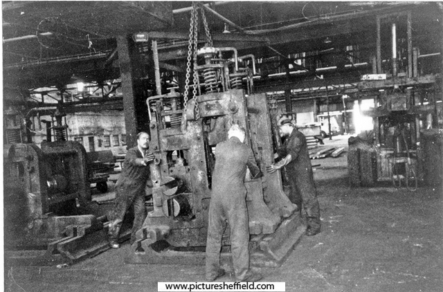 Changing the Rolls, Firth Vickers Ltd., Staybrite Works, Weedon Street