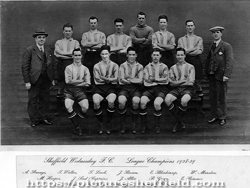 Team Photograph, League champions 1928/29