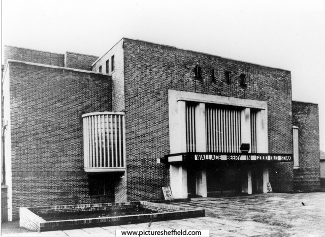 Ritz Cinema, at the junction of Southey Green Road and Wordsworth Avenue