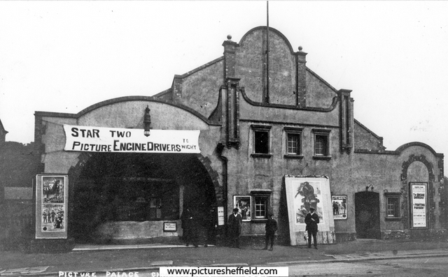 Chapeltown Picture Palace, Nos 19/21 Station Road. Opened 23 December 1912, seating 450. Closed 16 March 1963 and became a bingo hall