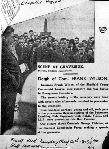 The Funeral of Frank Wilson