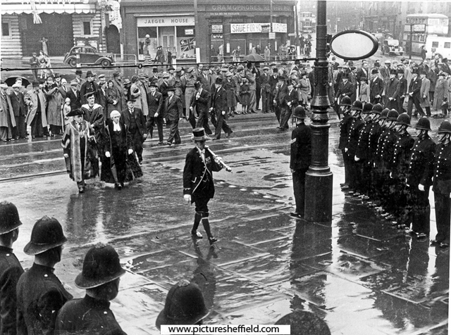 VE Day Celebrations in Town Hall Square