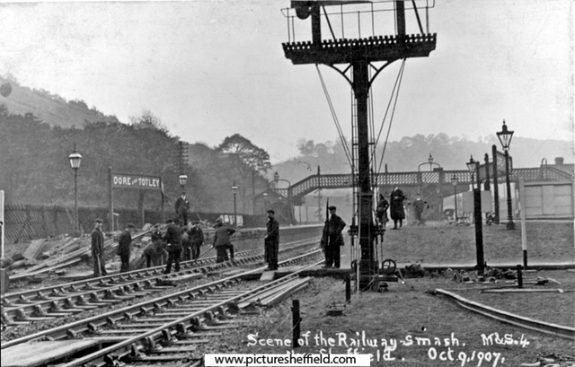 Sheffield to Derby, Birmingham and Bristol express train crash, Dore and Totley Station,