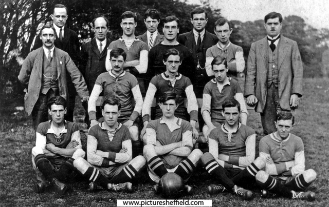 Darnall Wesleyan Football Team 1923-4