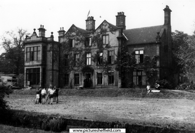 Norwood Hall (also known as Bishopholme),  N. F. S. 'B' Dv. Hq., Herries Road