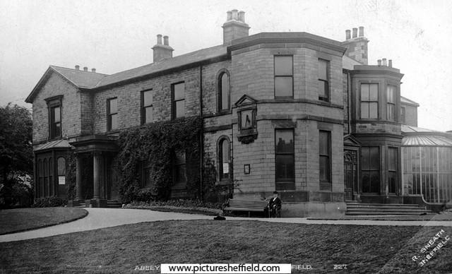 Abbeyfield House, Barnsley Road, Pitsmoor, (note the unusual sundial on the corner of the house)