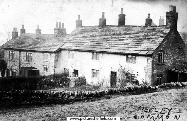 Heeley Common Cottages, Gleadless Road, built 1673