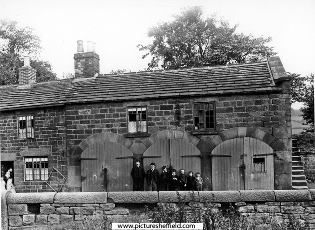 Unidentified Stables, possibly Waggon and Horses, Millhouses