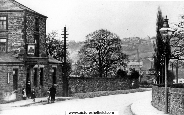 Abbey Hotel, No.348, (later renumbered No.944), Chesterfield Road at junction of Abbey Lane