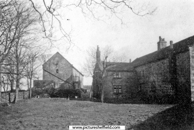 Rear of the old Plough Inn, No.288 Sandygate Road, demolished 1929