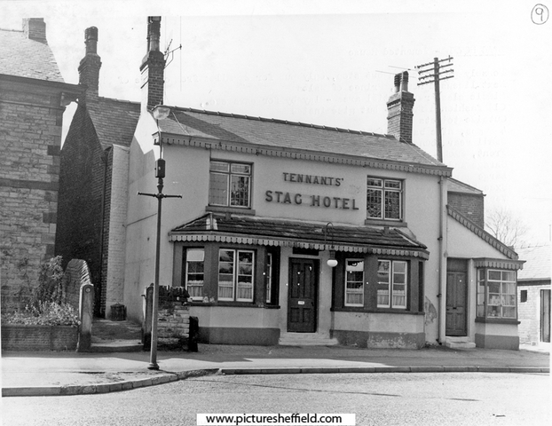 Stag Hotel, No 15, Psalter Lane. First let to publican, 1805, probably then quite new, known as the Stag's Head, the crest of the Mackenzie family. Past owners include Rev. Alexander Mackenzie and heirs