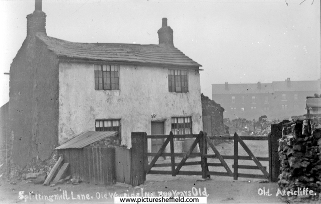 Probably the Green Inn, Slitting Mill Lane, Attercliffe