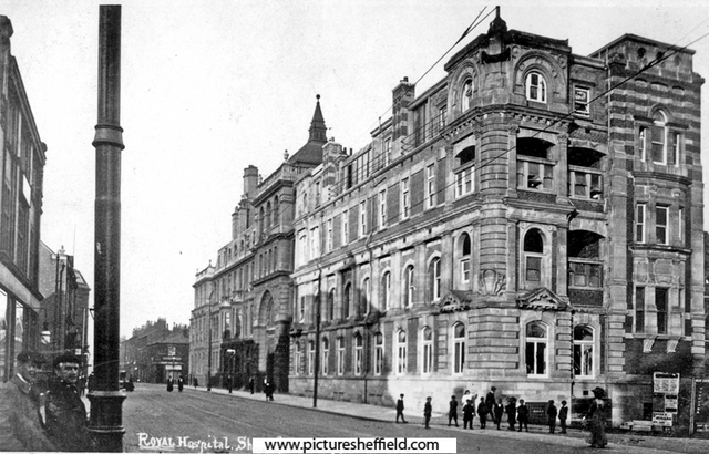 Royal Hospital, West Street at junction with Eldon Street