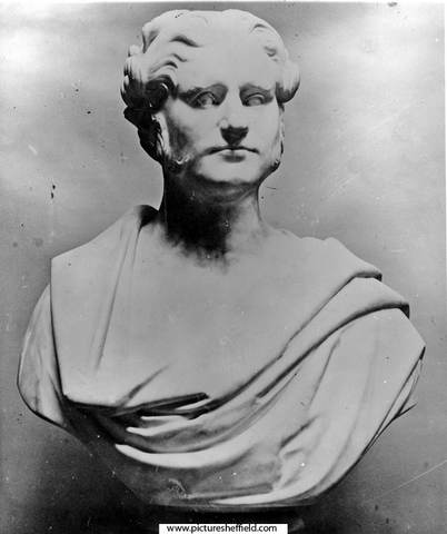 Marble Bust of William Jeffcock, first Mayor of Sheffield