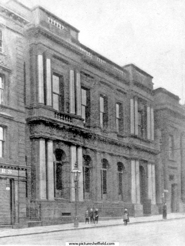 Williams Deacon's Bank Ltd., No. 5, Church Street, previously Sheffield and Rotherham Joint Stock Banking Co. Ltd. 	