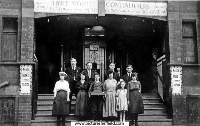 Wincobank Picture Palace, Merton Road, early 1920's