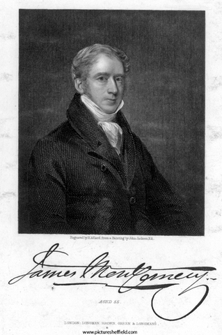 James Montgomery (1771-1854), aged 55, engraving