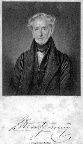 James Montgomery (1771-1854), engraving