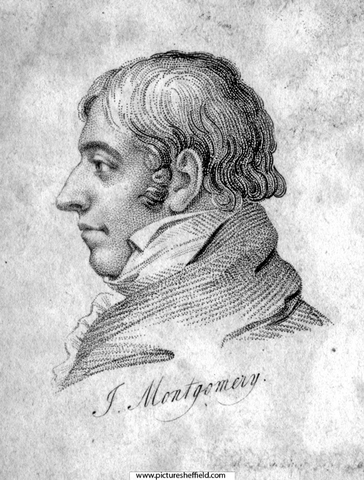 James Montgomery (1771-1854), engraving 