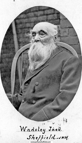 Reuben Hallam, also known as 'Wadsley Jack' 	(1818 - 1908)