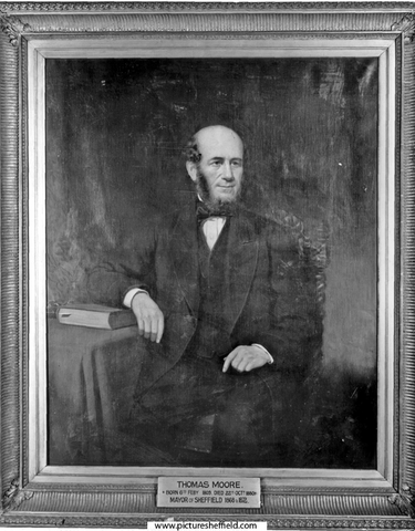 Painting of Thomas Moore (1809 - 1880), Mayor,1868 - 1872