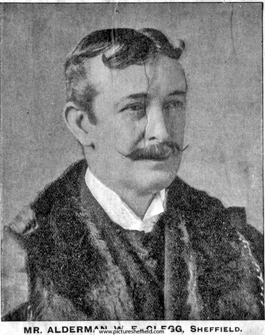 Alderman William Edwin Clegg (1852-1932), Lord Mayor, 1898 - 99