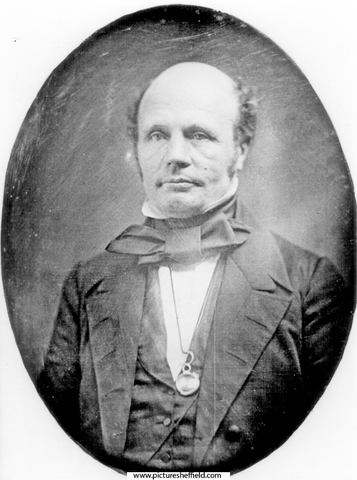 George Wostenholm (1800 - 1876) in New York, 1856, the year he became Master Cutler