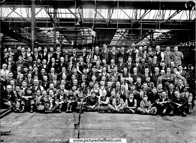 Employees, Howell and Co. Ltd., Brook Steel Works