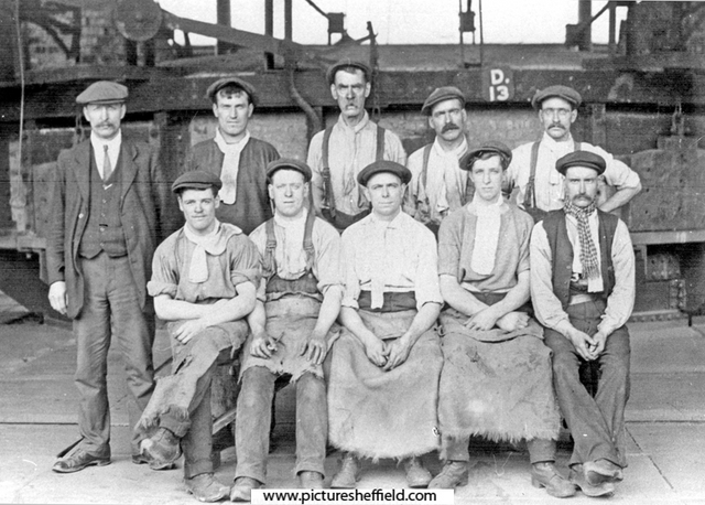 Brown Bayley's Melting Team c.1910