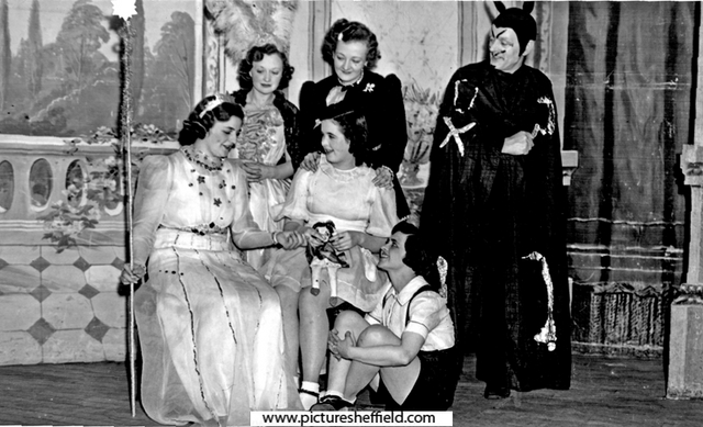 Pantomime at Wadsley Hospital (Middlewood Hospital), written and produced by Mary Parkin
